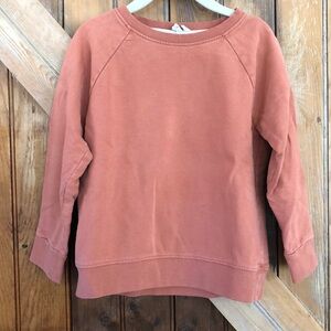 Gray Label, Kids Sweatshirt, 5/6y Unisex, Clay 100% Organic Certified